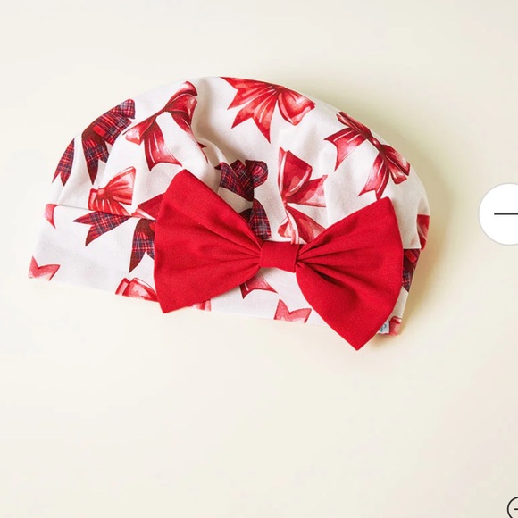 Posh Peanut Kids' Bow Chef Hat - Picture 3 of 9